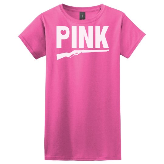 Pink Gun T-Shirt Pink Gun T-Shirt