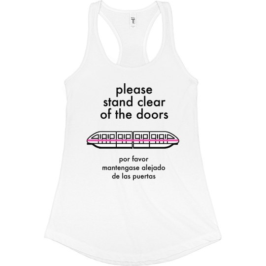 Pink Monorail Tank Pink Monorail Tank