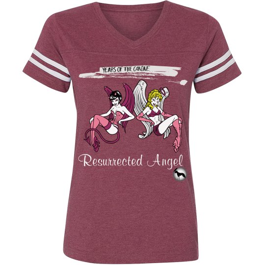 Pink Resurrected Angels Sport Tshirt