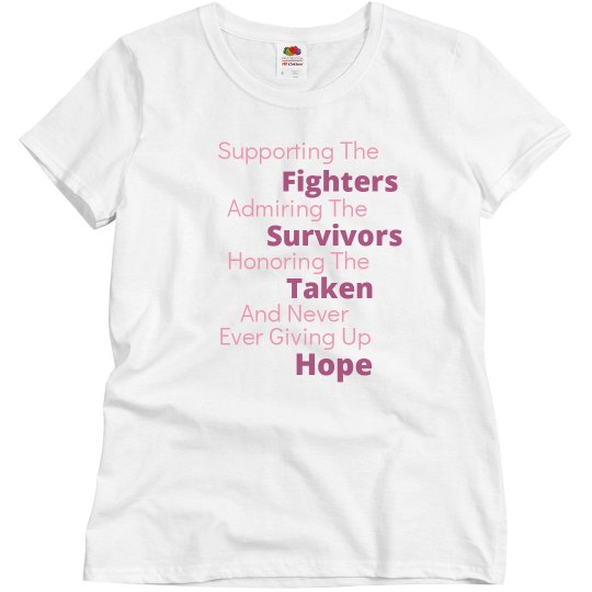 Pink ribbon awareness