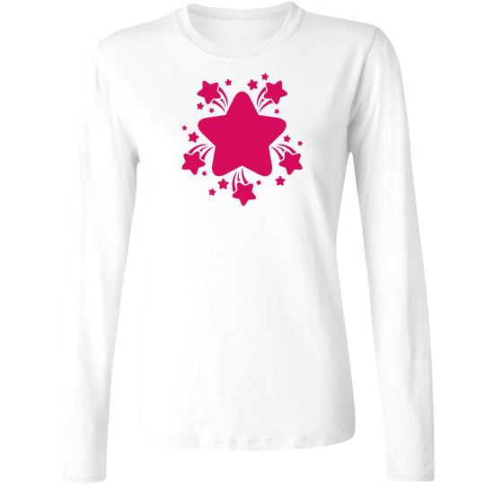 Pink stars top