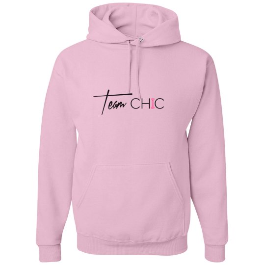 Pink Team Chic Hoodie Pink Team Chic Hoodie