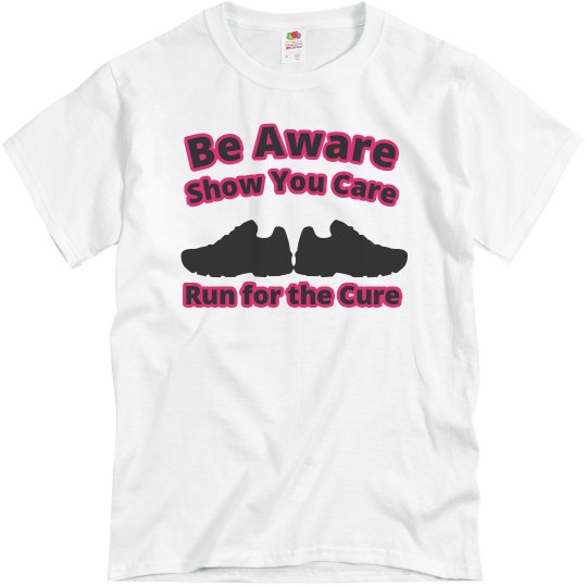 Pink tee w/black & pink graphic 