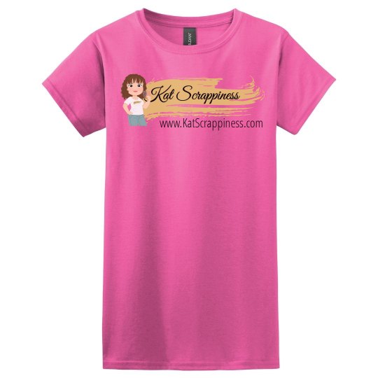 pink tshirt w/ ks logo pink tshirt w/ ks logo