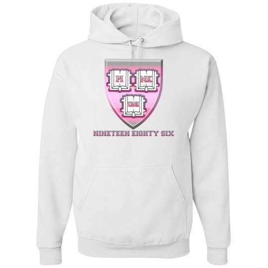 Pink University Hoodie