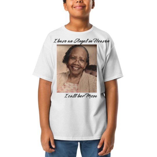 Pink youth tee w/Lucille graphic 