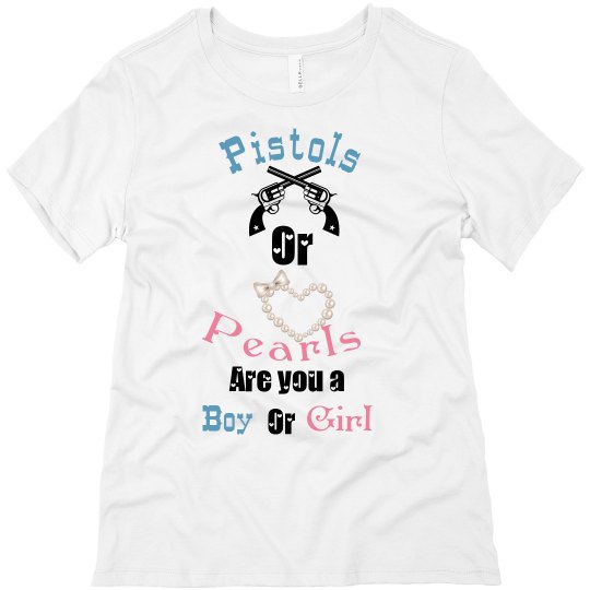 Pistols Or Pearls Short Sleeve Women's Pistols Or Pearls Short Sleeve Women's