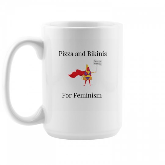 Pizza and Bikinis for Feminism 