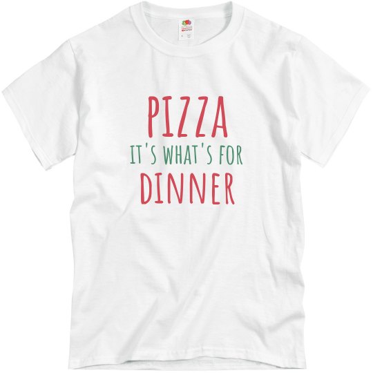 Pizza Dinner Unisex grey