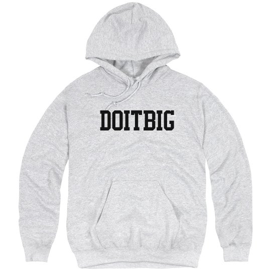 Plain ash hoodie 