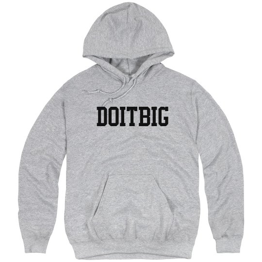 Plain grey hoodie 