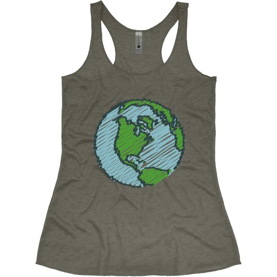 Planet Earth Tank Top Planet Earth Tank Top