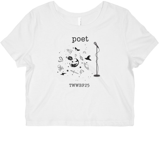 Poet TWWBF 2025 Crop Top Poet TWWBF 2025 Crop Top