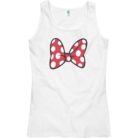 polka dot bow tank polka dot bow tank