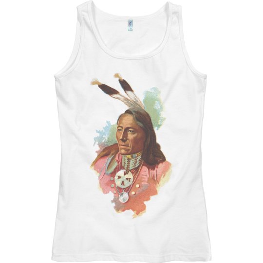 Ponca Chief: Standing Bear Tank Top