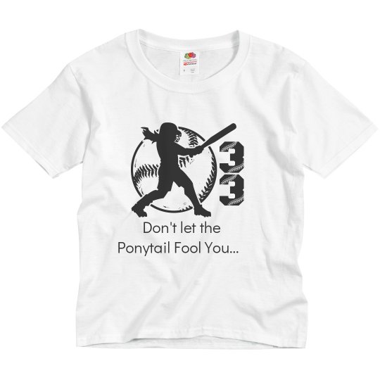 Ponytail Softball Ponytail Softball