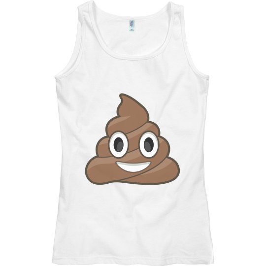 poo emoji tank poo emoji tank