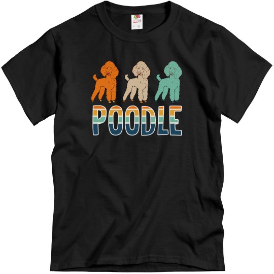 Poodle Unisex Basic Tee
