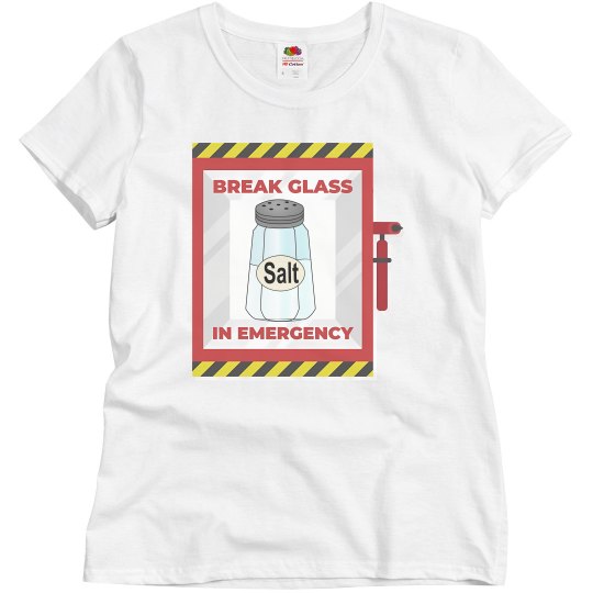 POTS Life Emergency Salt Funny Tee