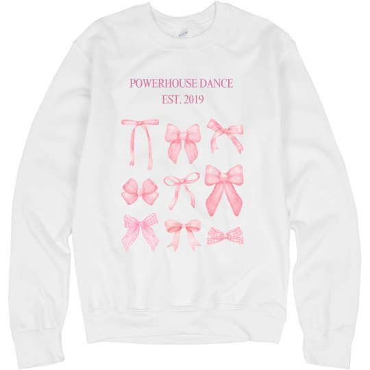 Powerhouse Crewneck Bows