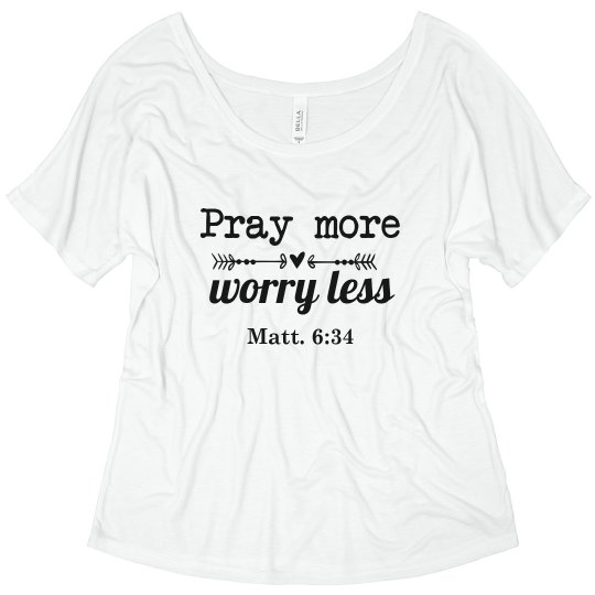 Pray more Pray more