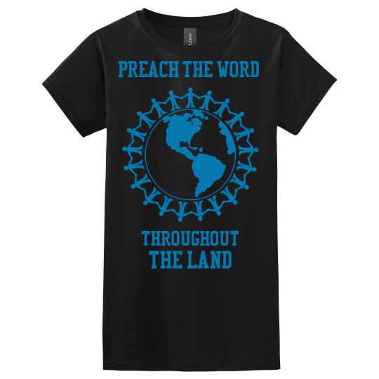 Preach the word shirt Preach the word shirt