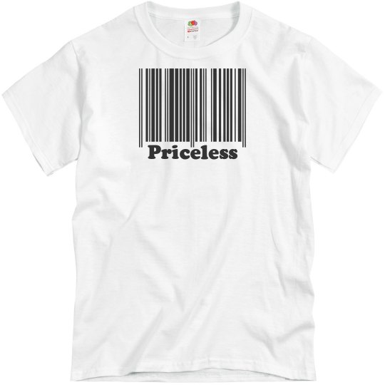Priceless Bar Code Tee