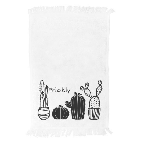 Prickly towel