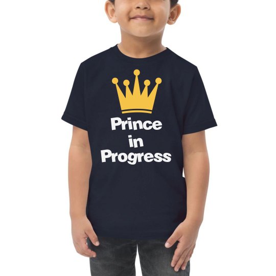 Prince in Progress toddler