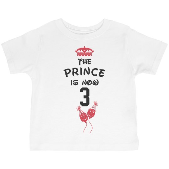 Prince is now 3 Prince is now 3