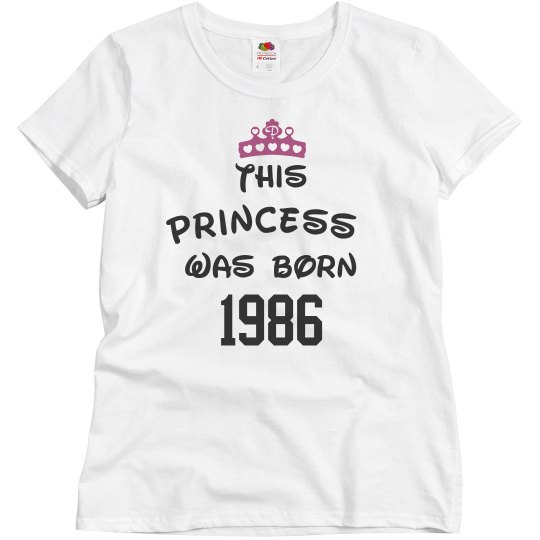 Princess born 1986