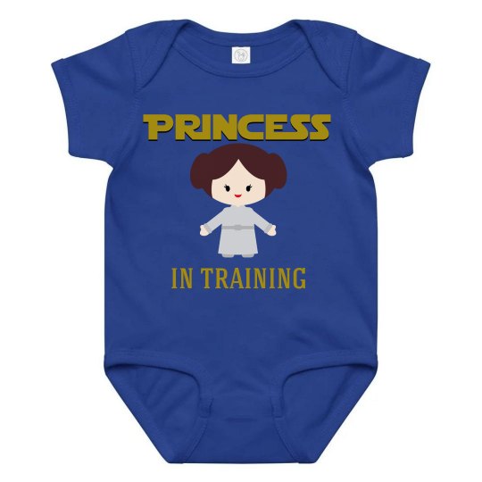 "Princess in Training" Infant Onesie