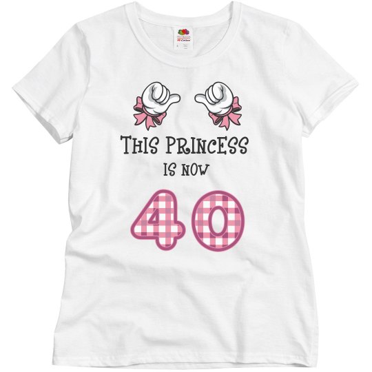 Princess is now 40