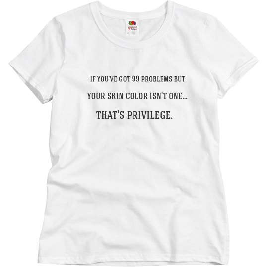 Privilege white tee Privilege white tee