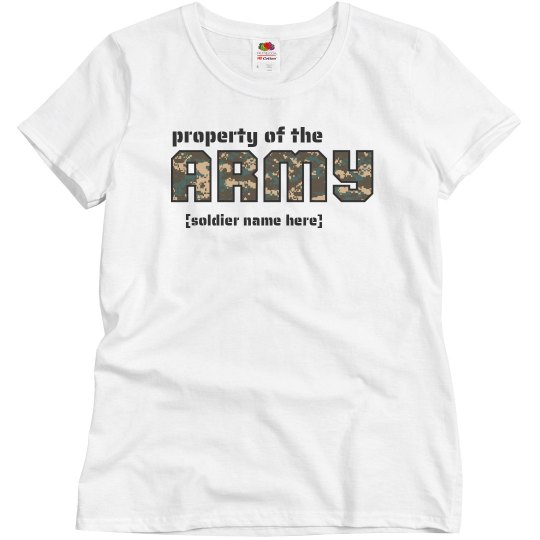 Properrty of the army