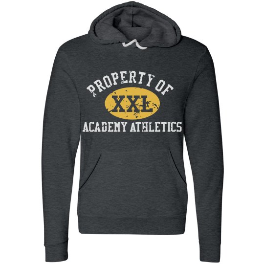 Property of Academy: Grey Sweatshirt Property of Academy: Grey Sweatshirt