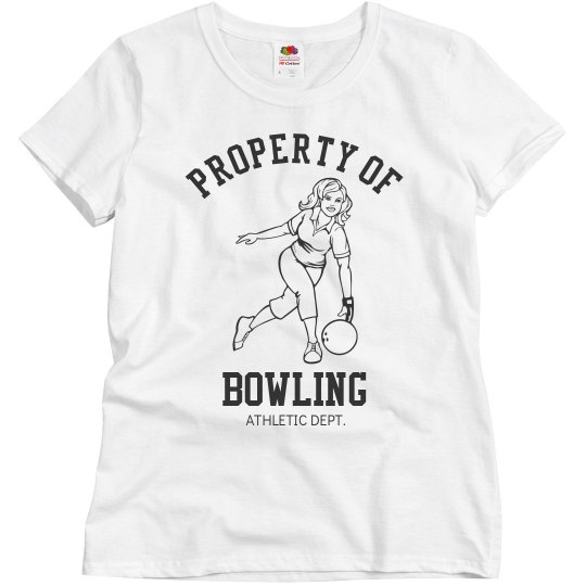 Property of Bowling athletic dept.