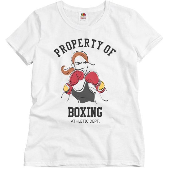 Property of Boxing Athletic Dept.