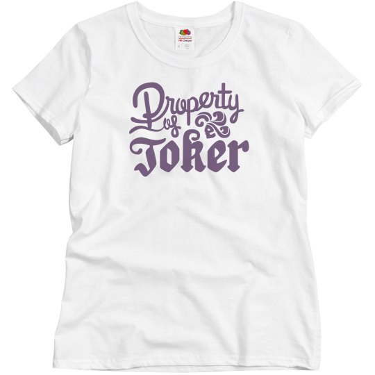 property of joker tee property of joker tee