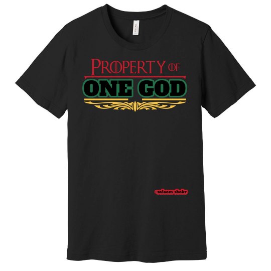 PROPERTY OF ONE GOD 