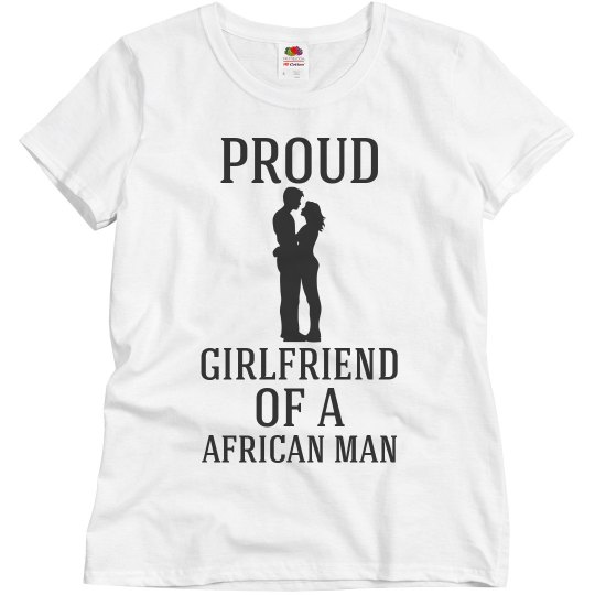 Proud african girlfriend