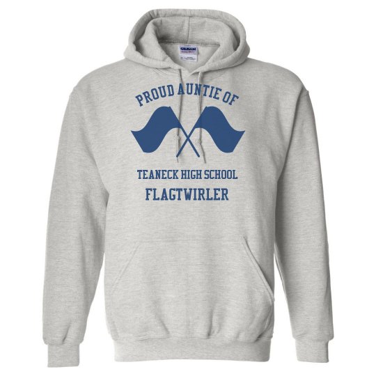 Proud Auntie Twirler Hoodie