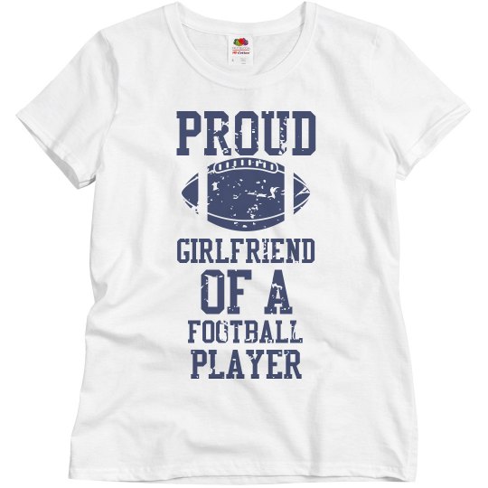 Proud Football Girlfriend