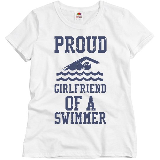 Proud girlfriend of a swimmer