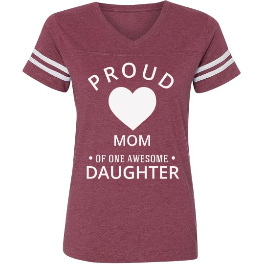 Proud mom of an awesome daughter