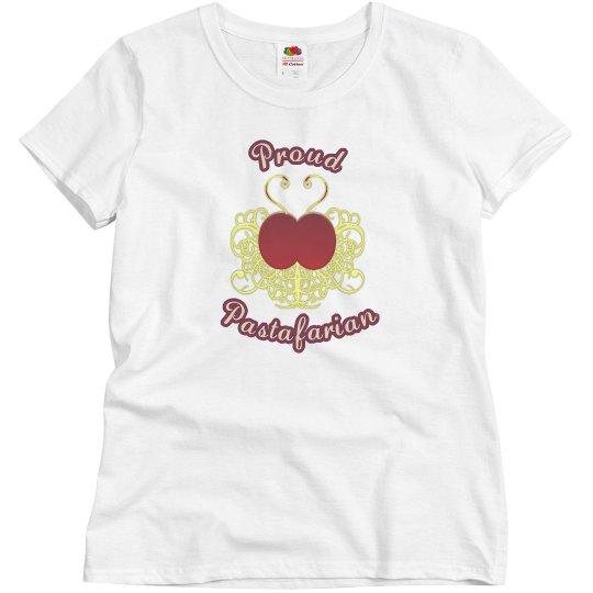 Proud Pastafarian women's tee