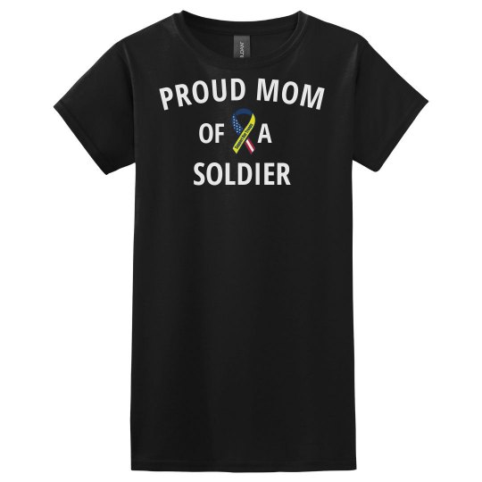 Proud soldiers mom