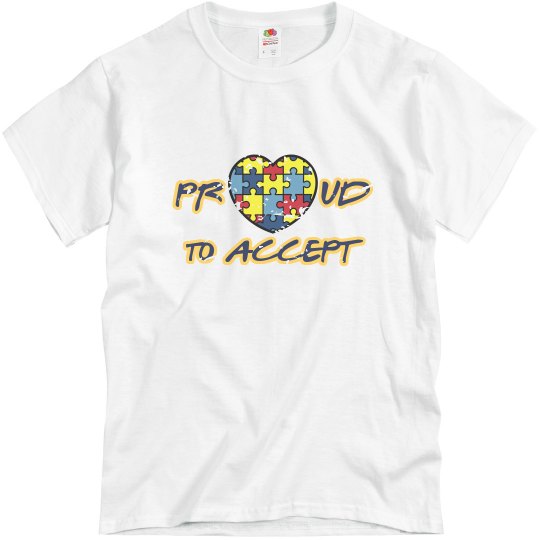 Proud to accept heart t