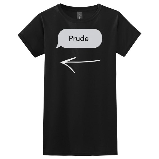 PRUDE matching black T-shirt PRUDE matching black T-shirt