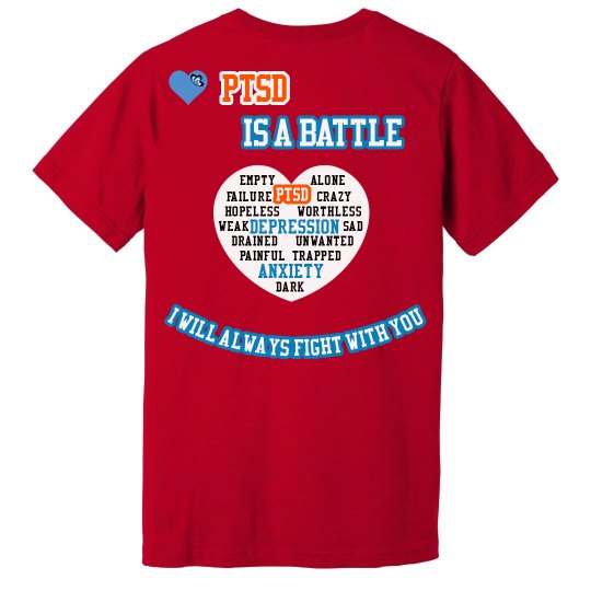 PTSD Men's T-Shirt PTSD Men's T-Shirt